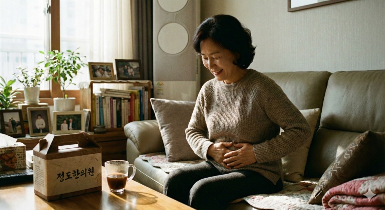 장이 스스로의 힘으로 부드럽고 편안해지도록 — 특히 신장이 약한 어르신께 안전한 접근이 필요합니다.